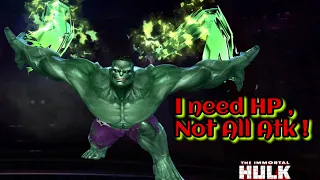 Immortal Hulk for PVE ? (With CTP Rage in WBU) + Crystal Giveaway 💎