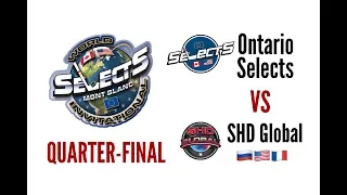 Ontario Selects - SHD Global | Quarterfinal | 2019 WSI (U-14) | LIVE