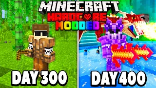 I Survived 400 Days in Modded Hardcore Minecraft.. GRAND FINALE! [4000+ Mods]