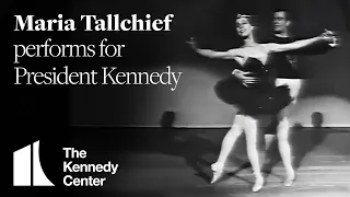 Ballerina Maria Tallchief performs for President John F. Kennedy (1962) | The Kennedy Center