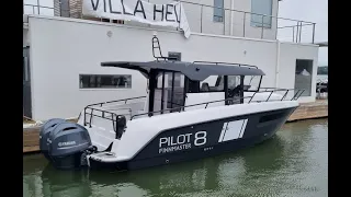 Finnmaster Pilot 8 - Boat tour