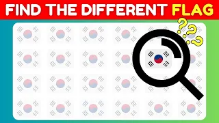 🌍Part 2| Spot the Different Flag - Flags of Asia - Sharpen Your Visual Attention Skills