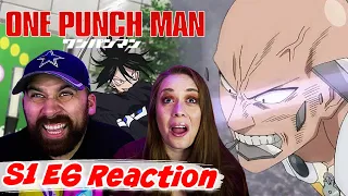 One Punch Man S1 E6 "The Terrifying City" Reaction & Review!