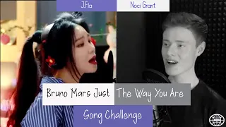 Song Challenge:Bruno Mars - Just The Way You Are (J.Fla  vs Noci Grant)