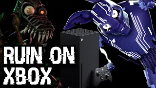 RUIN ON XBOX #fivenightsatfreddys #fnaf #fnafsecuritybreach #fnafruin