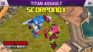 SCORPONOX Titan Assault - Transformers: Earth Wars