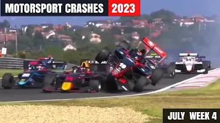 Motorsport Crashes 2023 July Week 4