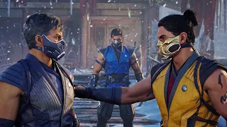 The difference between how Sub-Zero and Scorpion treats Smoke -  Mortal Kombat 1