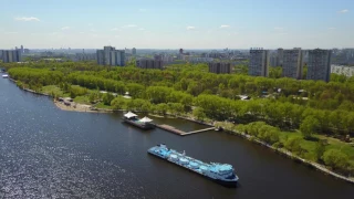 Химкинское водохранилище, май 2017 год