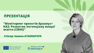 Презентація "Моніторинг проєктів Еразмус+ КА2: Розвиток потенціалу вищої освіти (CBHE)"