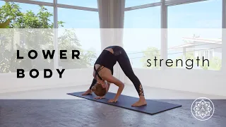 Vinyasa Yoga Flow for Lower Body Strength | Wrist-Free