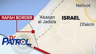 Halos 80 Pinoy nakaabang sa pagbubukas ng Rafah border crossing papasok ng Egypt | TV Patrol