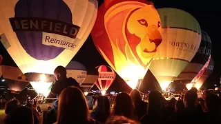 Bristol International Ballon Fiesta Nightglow 2017