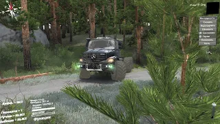 Spintires - Мод на Mercedes-Benz Zetros (03.03.16 ver)