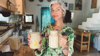 Creamy Banana Apricot Smoothie Recipe | Vegan Smoothie