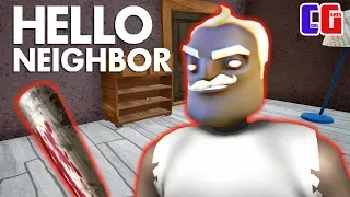 HELLO NEIGHBOR BECAME A GRANNY?! Crazy Granny Mod in the game Hello Neighbor from Cool GAMES