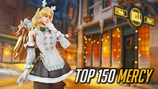 *TOP 150* With MERCY ONLY SOLO QUEUE! 🤍 Top 500 Mercy Gameplay - Overwatch 2
