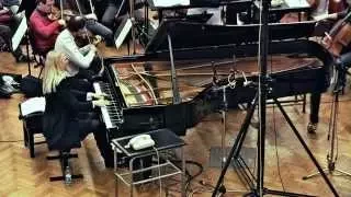 Valentina Lisitsa: first playthrough Rachmaninoff PC#3 (excerpt) at ARS