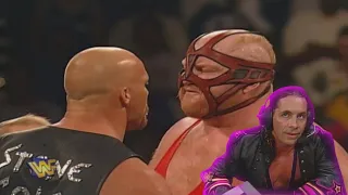 Stone Cold Vs Vader - Bret Hart On Commentary