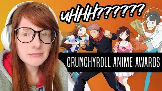 Voting in Possibly the WORST Crunchyroll Anime Awards so far...(2021)