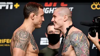 UFC Vegas 16: Weigh-in Faceoffs