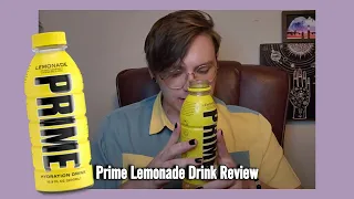 Prime Lemonade Drink Review