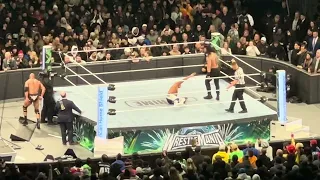 Wrestlemania 40 cody and seth vs rock and roman live ending