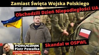 SKANDAL w Wędrzynie. Zamiast Święta Wojska Polskiego, Obchodzą Dzień Niepodległości Ukrainy.