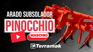 Arado Subsolador (slow motion) PINOCCHIO - TERRAMAK [MASCHIO]