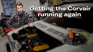 Getting the Corvair running, again  | Kyle's Garage Ep. 14