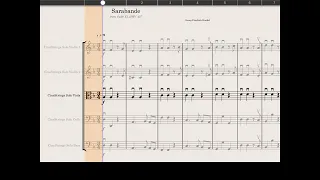 Sarabande - Handel - Viola