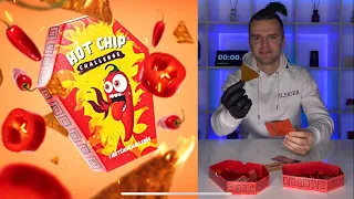 Hot Chip Challenge Erős Chips 🥵 #hotchipchallenge 🔥 Csípős Kihívás ✅