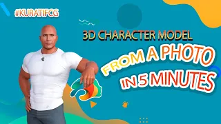 3D character modeling from a photo in 5 minutes ► Daz studio facegen artist pro tutorial