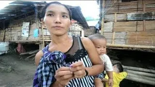 Desperation of displaced in Myanmar's war-torn north