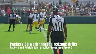 Packers highlights from second day of joint practice with Patriots in 2023 training camp