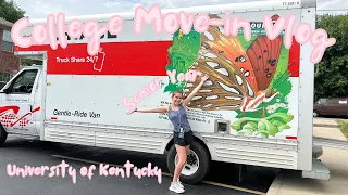 Moving into College for the Last Time EVER | College Move in Senior Year | University of Kentucky