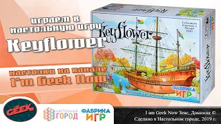 Играем в "Keyflower". Партия на 4-х