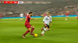 Mohamed Salah Legendary Dribble Vs  Lisandro Martinez! Liverpool 7-0 Man United