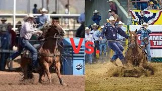 Cody Ohl vs. Brent Lewis (6 Head match roping)