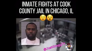 Inmate fights at COOK COUNTY jail in Chicago, IL 😵‍💫😵😮‍💨