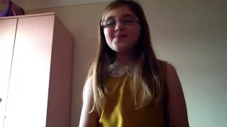 Fight song cover by Kaitlyn (11 years old)
