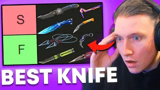 The ULTIMATE Valorant Knife Tier List (Ranking EVERY Mele Weapon)