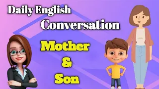 Mother & Son Daily English conversation | Sentences to talk with kids | Tinglish Teacher