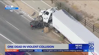 1 dead in Palmdale crash