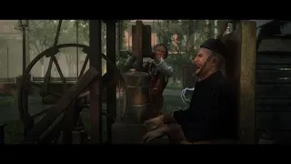 Chair Electrocution, Funny Scene Red Dead Redemption 2