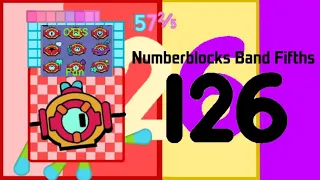 NUMBERBLOCKS BAND FIFTHS 126!!!