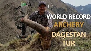 World Record Archery Dagestan Tur Hunting #bowhunting