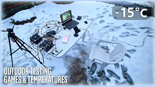 PC vs. Snow ❄️ Outdoor Benchmarks