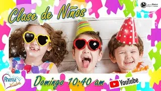 🔴EN VIVO🔴 #RhemaEnCasa – RHEMA KIDS Domingo 04 de Octubre 10:40 a.m.