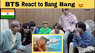 BTS Reaction To Bollywood Songs BANG BANG | Indian Song |